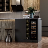 Винный шкаф Meyvel  MV19-KBT1 компрессорный под столешницу